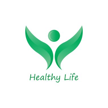 Yeşil ağaç yaprağı ekoloji doğa elementi vektörü logoları