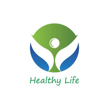 Yeşil ağaç yaprağı ekoloji doğa elementi vektörü logoları