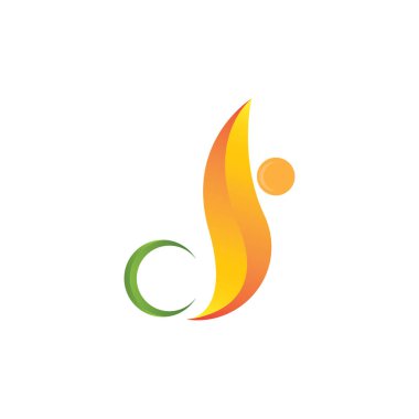 İş için evlat edinme ve toplumsal bakım logosu vektör ikonu