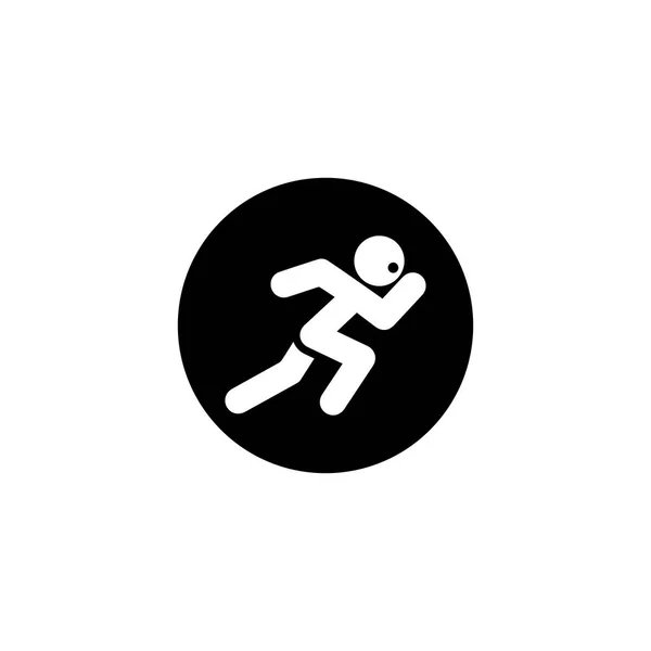 Логотип Символу Людини Запуск Ілюстрації Жестів Векторний Дизайн — стоковий вектор