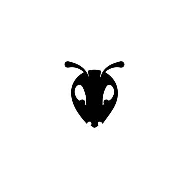 Karınca Logosu vektör illüstrasyon tasarımı