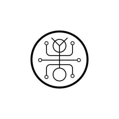 Karınca Logosu vektör illüstrasyon tasarımı