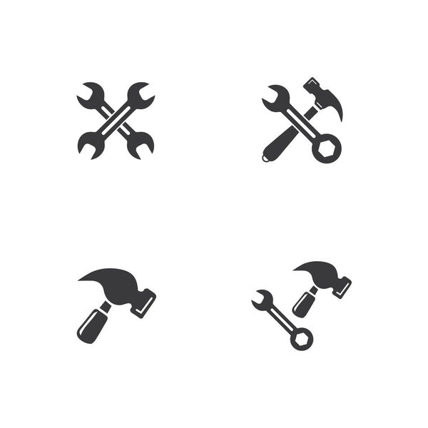 Service Tools vector icon illustration design template