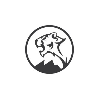 Puma Logo tasarım vektör çizim şablonu