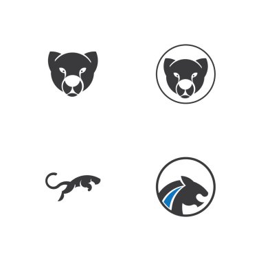 Puma Logo tasarım vektör çizim şablonu