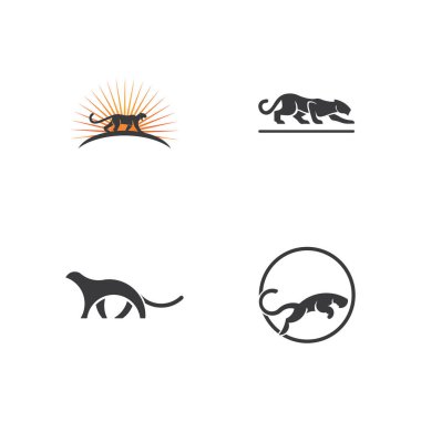 Puma Logo tasarım vektör çizim şablonu