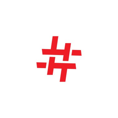 Etiket sembolü çapraz artı logo simgesi yaratıcı tasarım şablonu elementleri