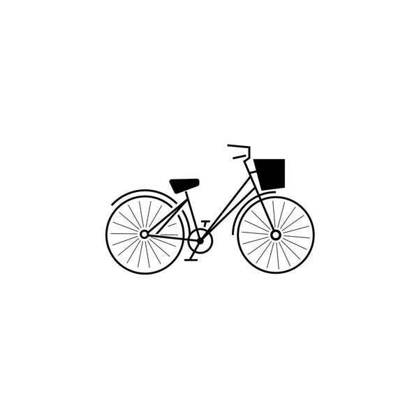 自転車アイコンベクトルデザインテンプレートイラスト — ストックベクタ