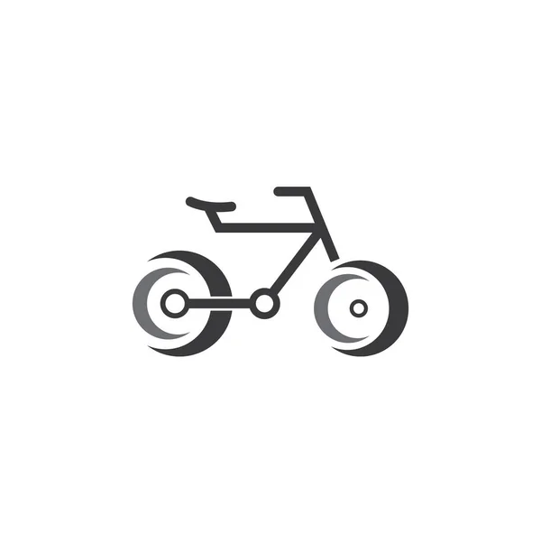 自転車アイコンベクトルデザインテンプレートイラスト — ストックベクタ