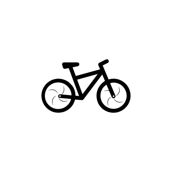 Cykel Ikon Vektor Design Mall Illustration — Stock vektor