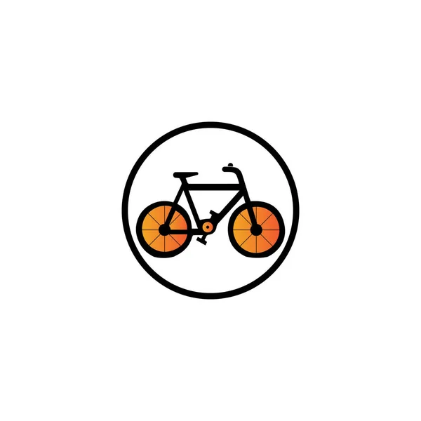 Bicycle Icon Vector Design Template Illustration — Stock Vector
