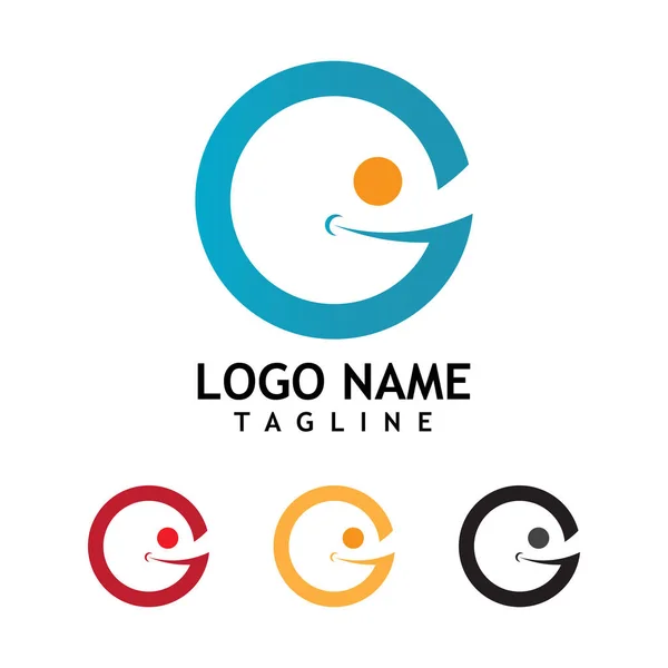 Lettre Logo Modèle Vectoriel Icône Illustration Design — Image vectorielle