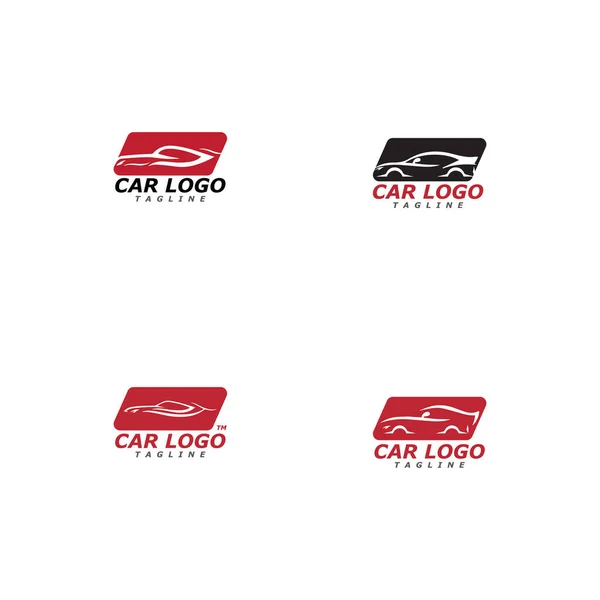 Auto Coche Logo Plantilla Vector Ilustración Icono Diseño — Vector de stock