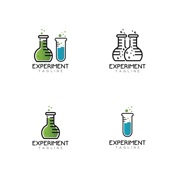 Tubo Teste Médico Icon Vector Illustration Laboratório Vidro Icon Design —  Vetores de Stock