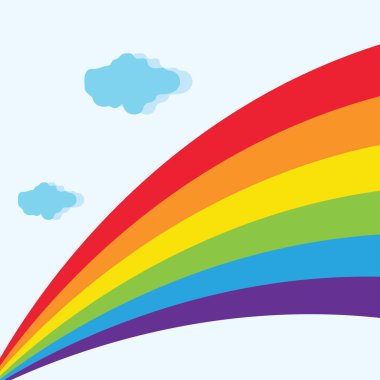  Abstrack beauty  Rainbow  Background  vector illustration design clipart