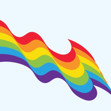  Soyut güzellik Gökkuşağı Arkaplan vektör çizimi tasarımı