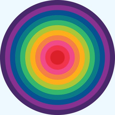  Soyut güzellik Gökkuşağı Arkaplan vektör çizimi tasarımı