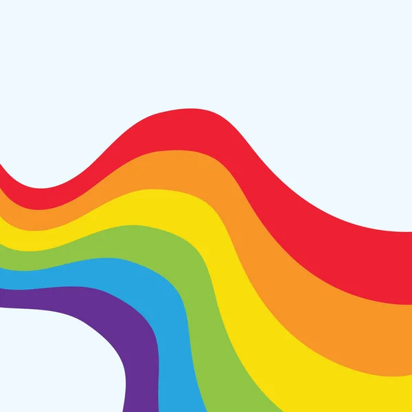 Abstrakte Schönheit Regenbogen Hintergrund Vektor Illustration Design Vektorgrafiken