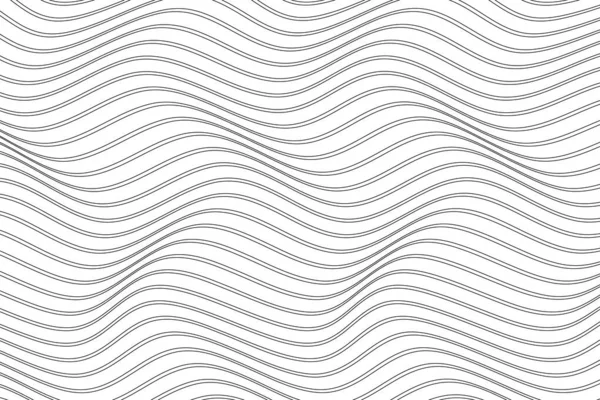 Linee in stile moderno. Stampa minimalista line art. Motivo stile geometrico. Contesto tecnologico. Carta da parati geometrica creativa. Modello di copertina, banner. Illustrazione vettoriale bianco e nero. — Vettoriale Stock