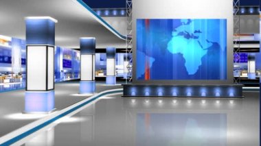 Sanal Haber Stüdyosu Arkaplanı