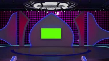 Entertainment Sanal Stüdyo yeşil ekran arkaplanı