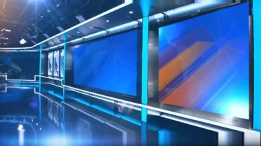 Sanal Haber Stüdyosu Arkaplanı