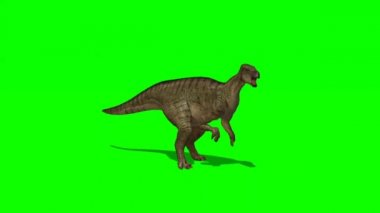 Yeşil Ekranda Kükreyen Dinozor