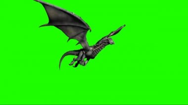 Yeşil Ekranda Uçan Ejder