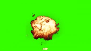 Yeşil Ekranda Patlama Efekti