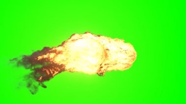 Yeşil Ekranda Patlama Efekti