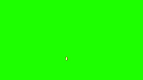 Вибуховий Вплив Зелений Екран — стокове відео