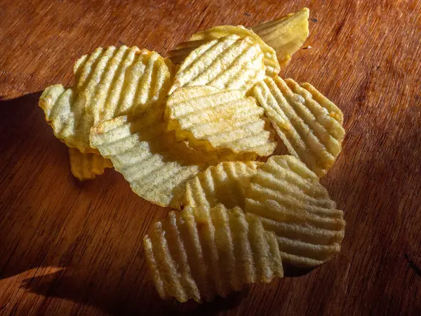 Pommes Frites Exempel Skräpmat Och Snabbmat — Stockfoto