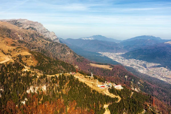 Vista Aérea Del Bosque Resort Las Montañas — Foto de Stock