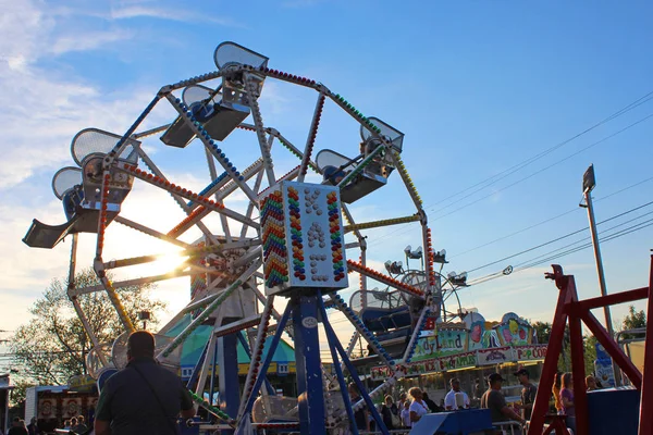 Small Ferris Wheel Carnival — Stock Photo, Image