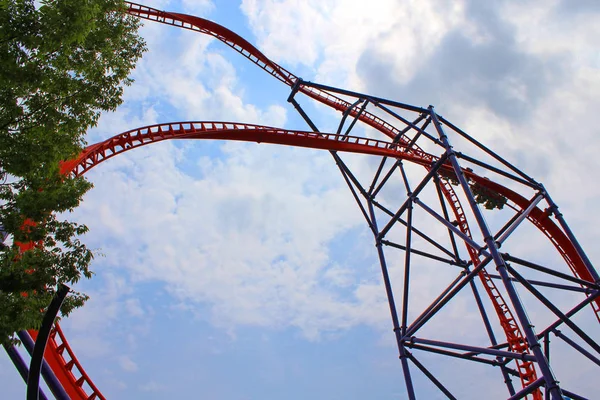 Meandry Roller Coaster — Zdjęcie stockowe
