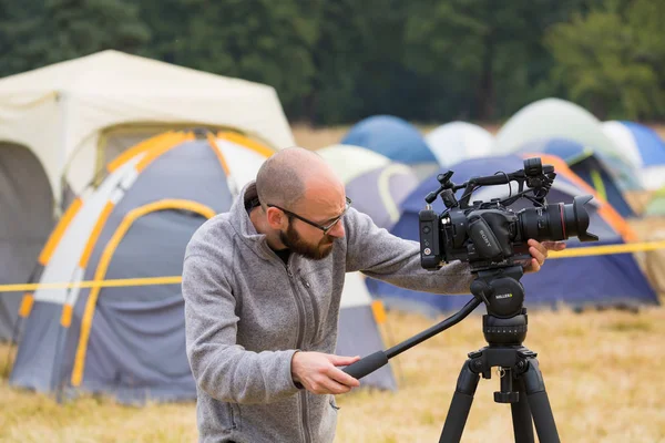 Terwilliger Fire Camp nella foresta nazionale di Willamette — Foto Stock