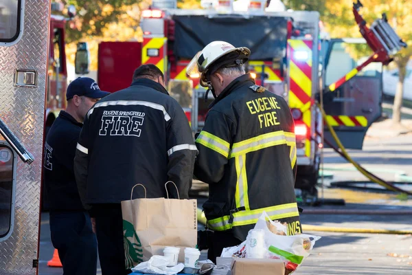 Arson Gunman Incident in Springfield Oregon October 27 — Stock Photo, Image