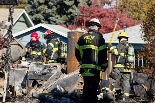 Incidente de atirador incendiário em Springfield Oregon 27 de outubro — Fotografia de Stock