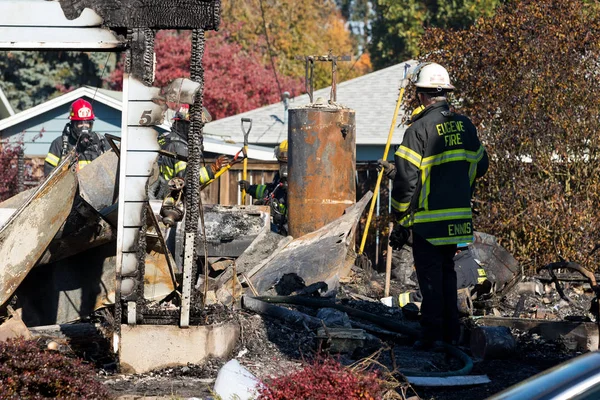Incidente de atirador incendiário em Springfield Oregon 27 de outubro — Fotografia de Stock