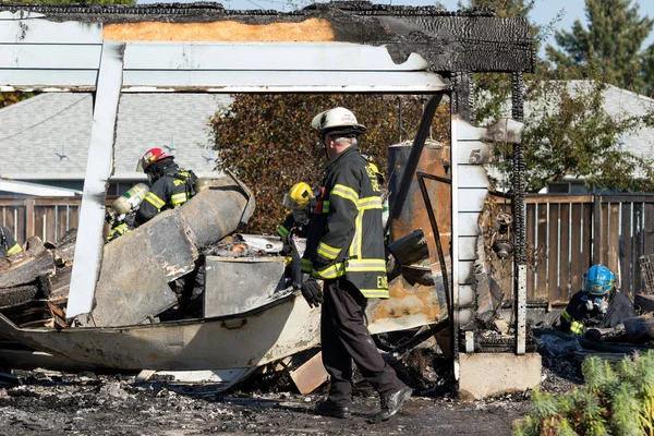 Incidente de atirador incendiário em Springfield Oregon 27 de outubro — Fotografia de Stock