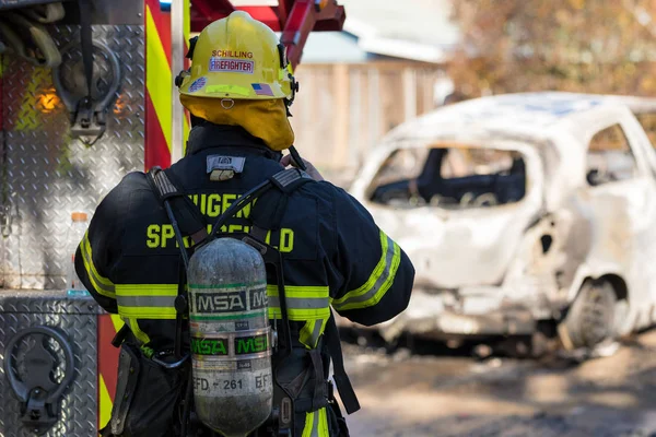 Incidente de atirador incendiário em Springfield Oregon 27 de outubro — Fotografia de Stock