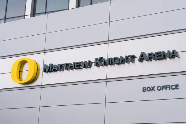 Matthew Knight Arena at University of Oregon in Eugene — Stock Photo, Image