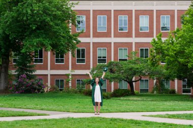 Eugene Kampüsünde Oregon Üniversitesi Mezunu