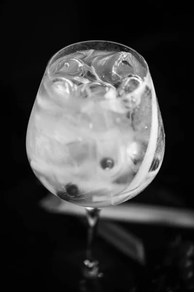 Gin Tonique Rhubarbe Fraîche — Photo