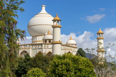 Tocancipa Kolombiya 'daki Jaime Duque Parkı' nda Taj Mahal.