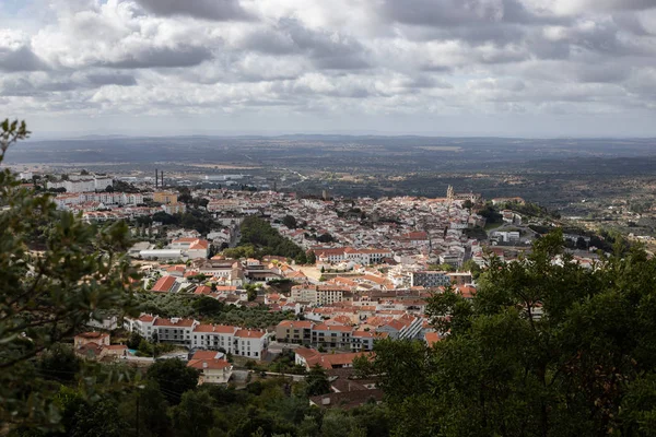 Portalegre 'e bakış açısıyla. Alentejo, Portekiz.