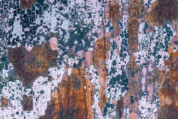 Tekstura Zardzewiałego Żelaza Korozją Powierzchni — Zdjęcie stockowe