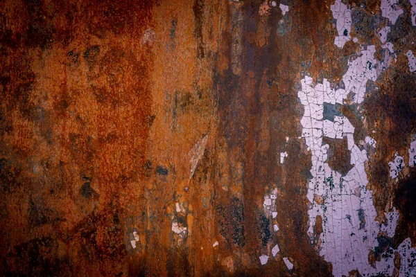 Textura Hierro Oxidado Con Corrosión Superficie — Foto de Stock