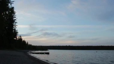 Riding Mountain Ulusal Parkı, Kanada 'da Zaman Gölü
