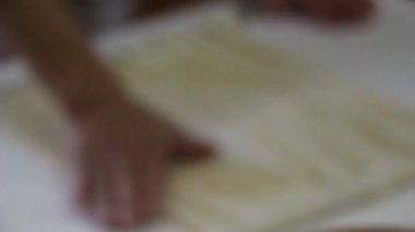 Akita Japonya 'da El Udon Erişteleri